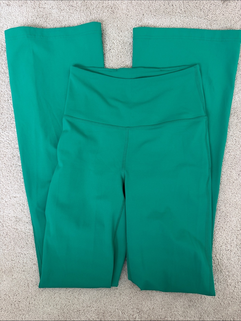 High-Waist Green Women's Active Leggings Lululemon Size 4